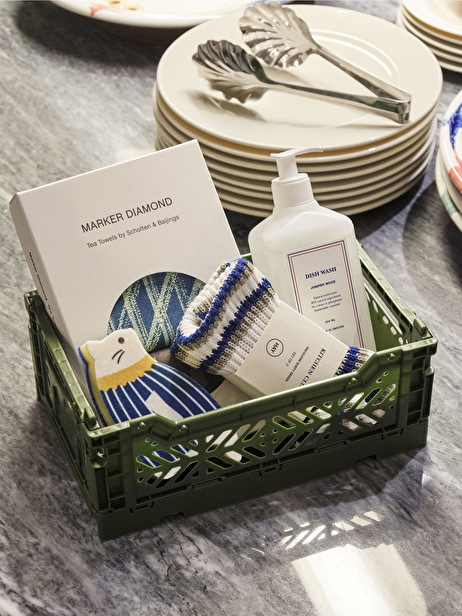 GREEN OLIVE BOX M - HAY  Olive , Maison Bensimon