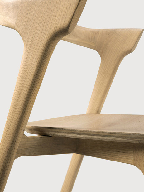 CHAISE BOK  - ETHNICRAFT  Chene clair , Maison Bensimon