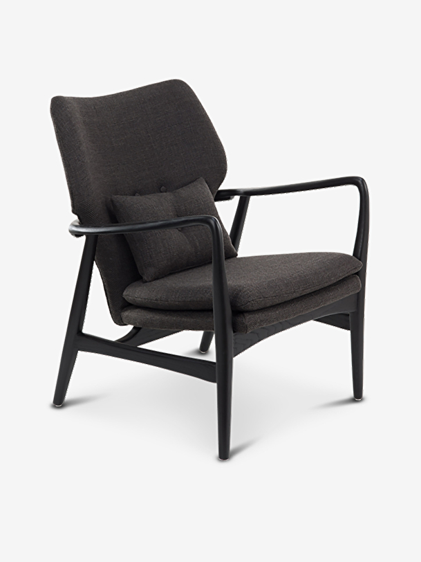 FAUTEUIL PEGGY NOIR - POLSPOTTEN  Noir , Maison Bensimon