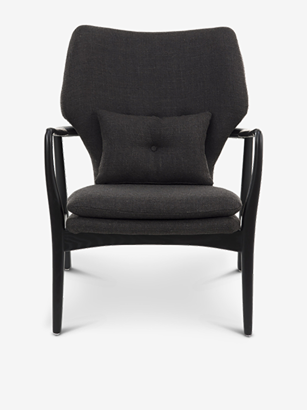 FAUTEUIL PEGGY NOIR - POLSPOTTEN  Noir , Maison Bensimon