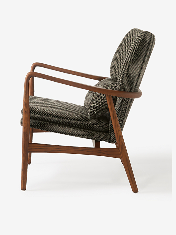 FAUTEUIL PEGGY GRIS CHINE - POLSPOTTEN  Gris , Maison Bensimon