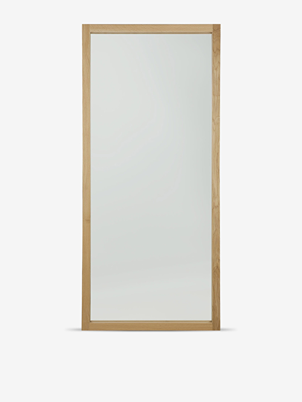 MIROIR CHENE LIGHT - ETHNICRAFT Chene clair , Maison Bensimon