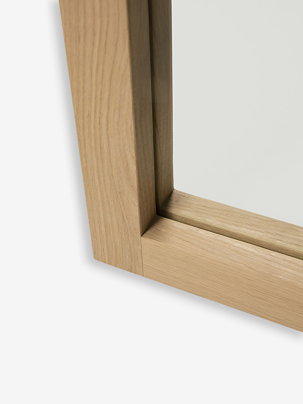 MIROIR CHENE LIGHT - ETHNICRAFT Chene clair , Maison Bensimon