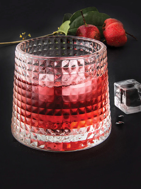 LOT DE 4 GOBELETS WHISKY - LA ROCHERE  Transparent , Maison Bensimon