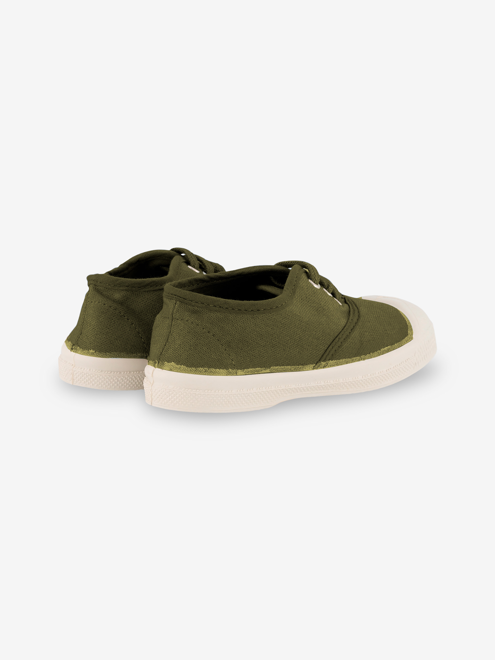 TENNIS LACETS ENFANT  Kaki , Tennis & Chaussures Bensimon