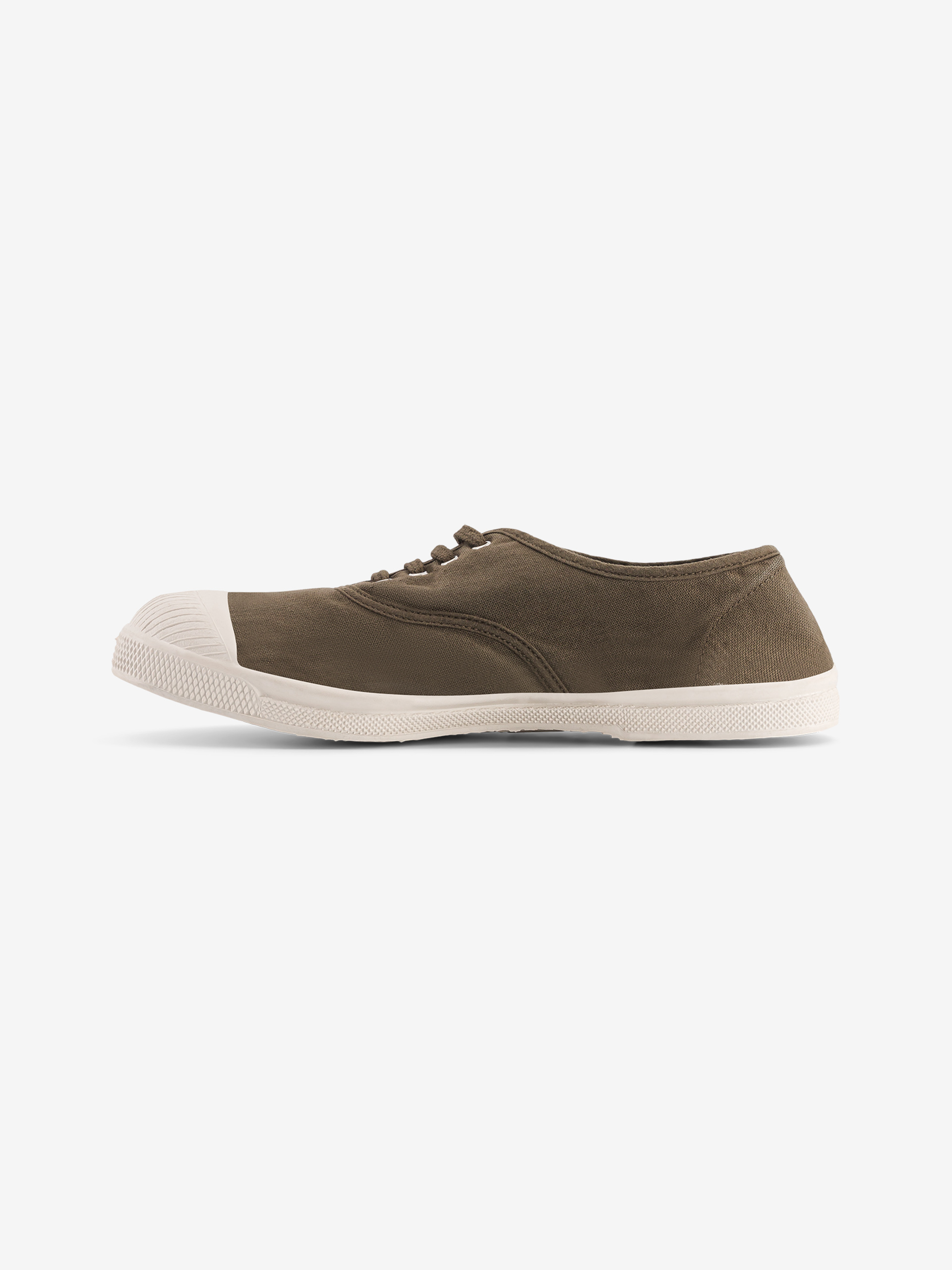 TENNIS LACETS FEMME  Kaki , Tennis & Chaussures Bensimon