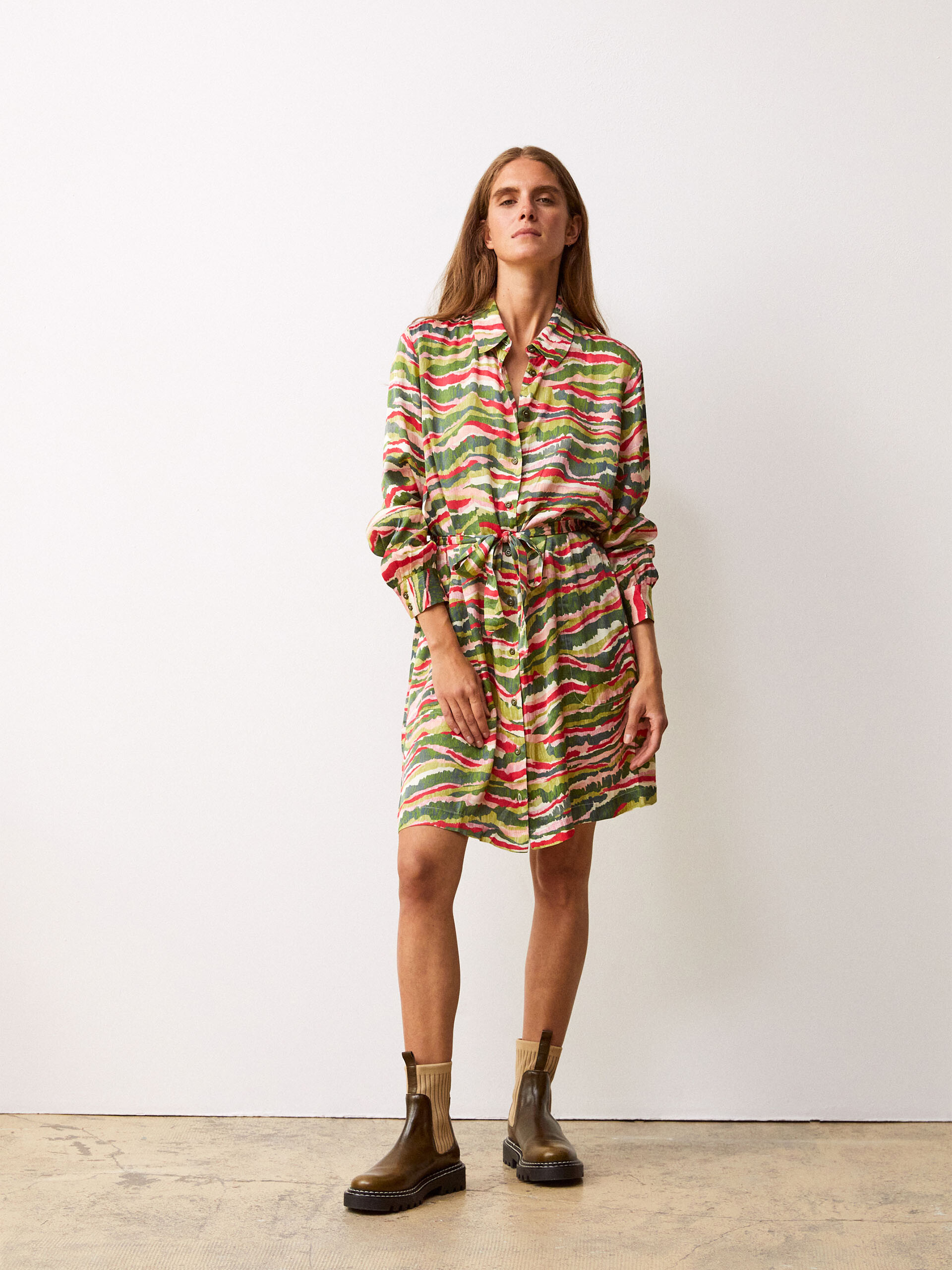 ROBE GLADYSA  Impr. panorama , Pr&ecirc;t-&agrave;-porter Bensimon