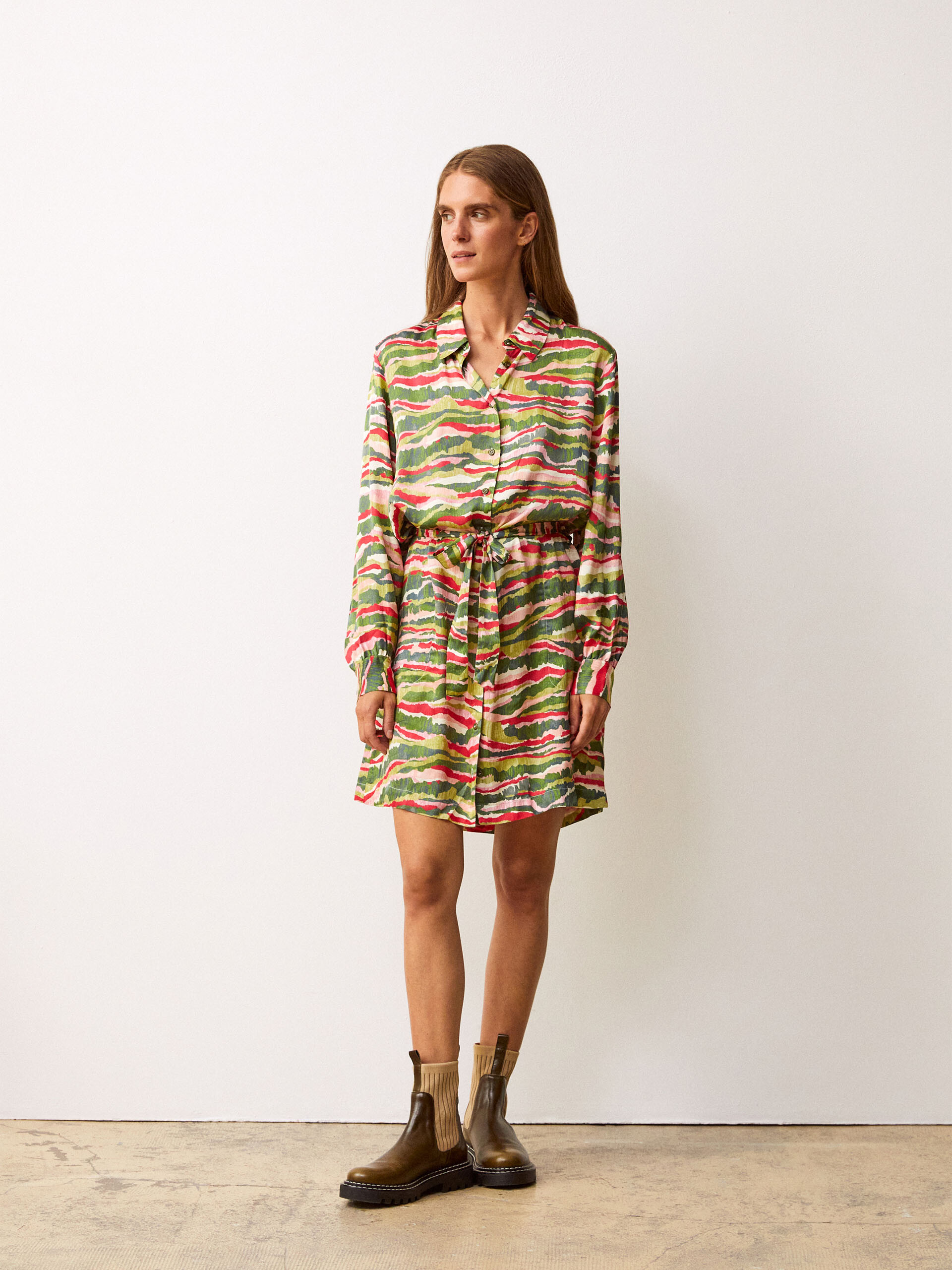 ROBE GLADYSA  Impr. panorama , Pr&ecirc;t-&agrave;-porter Bensimon