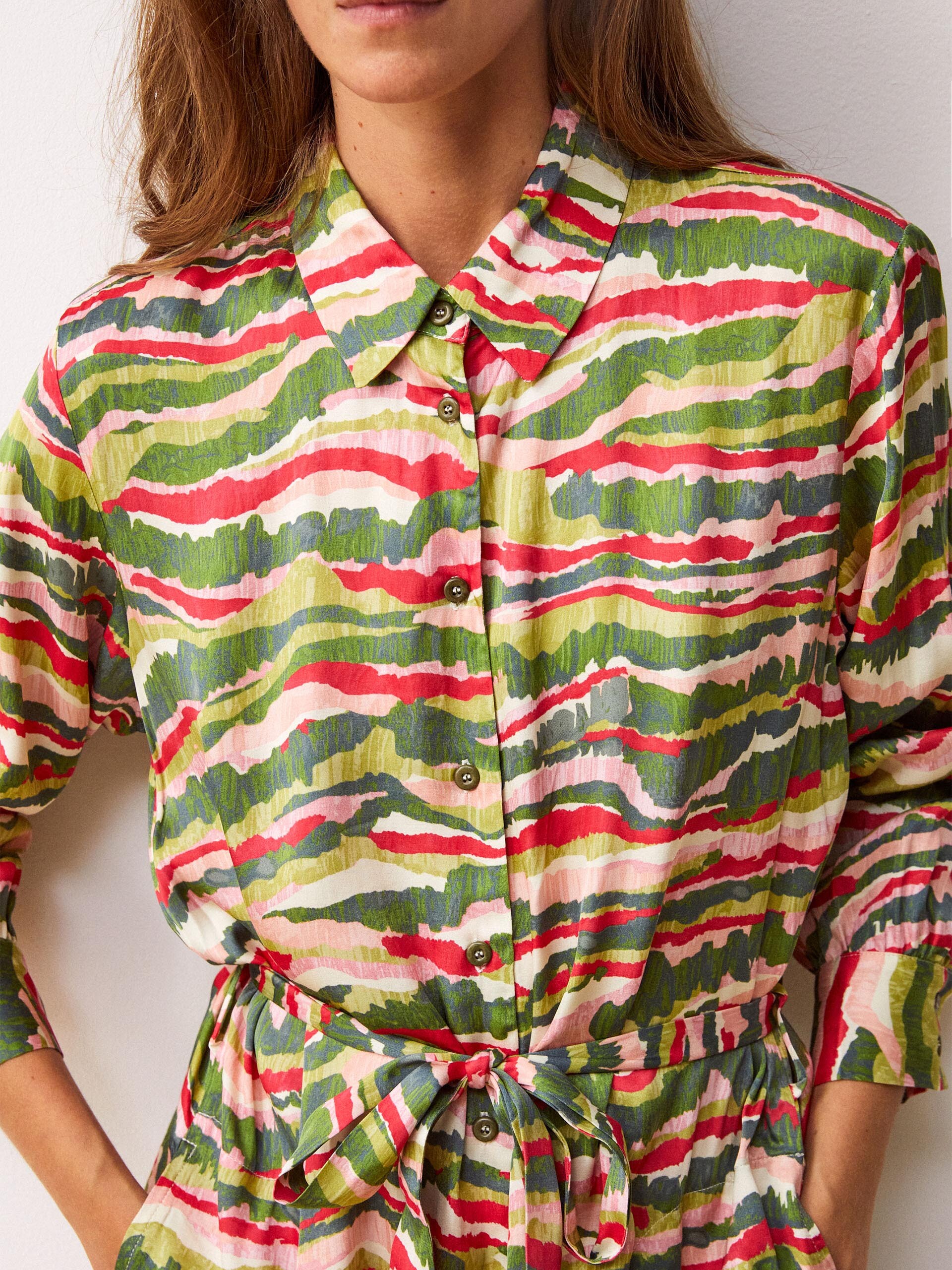 ROBE GLADYSA  Impr. panorama , Pr&ecirc;t-&agrave;-porter Bensimon