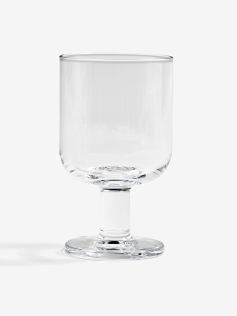 VERRE A PIED HAUT EMPILABLE 28CL H13 - HAY  Transparent , Maison Bensimon