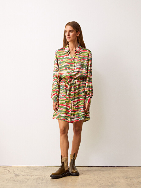 ROBE GLADYSA  Impr. panorama , Pr&ecirc;t-&agrave;-porter Bensimon