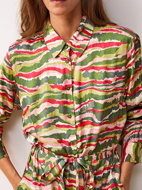 ROBE GLADYSA  Impr. panorama , Pr&ecirc;t-&agrave;-porter Bensimon