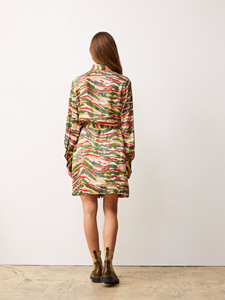 ROBE GLADYSA  Impr. panorama , Pr&ecirc;t-&agrave;-porter Bensimon