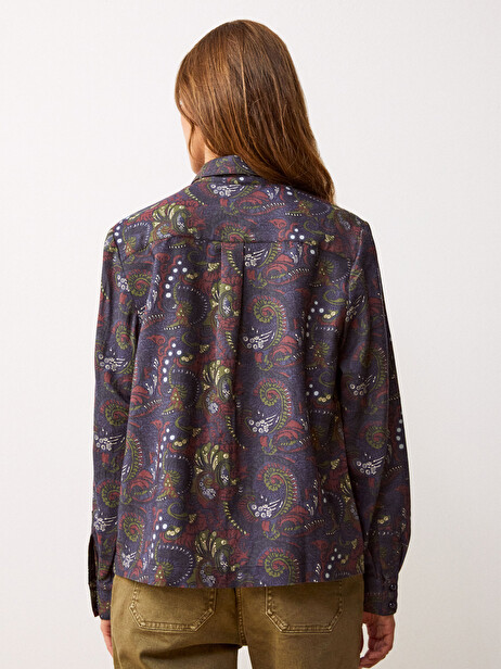 CHEMISE GARY  Impr. cachemire , Prêt-à-porter Bensimon
