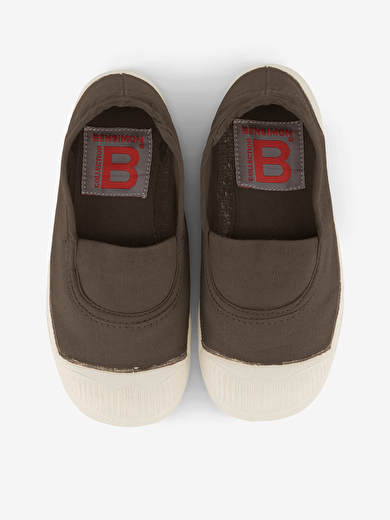 TENNIS ELASTIQUE ENFANT  Kaki , Tennis & Chaussures Bensimon