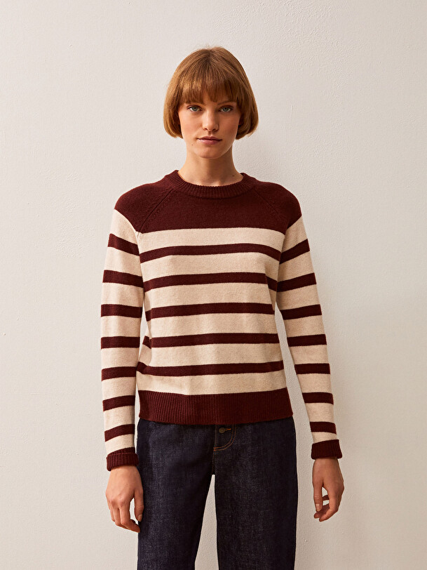 PULL INDICO  Acajou , Pr&ecirc;t-&agrave;-porter Bensimon