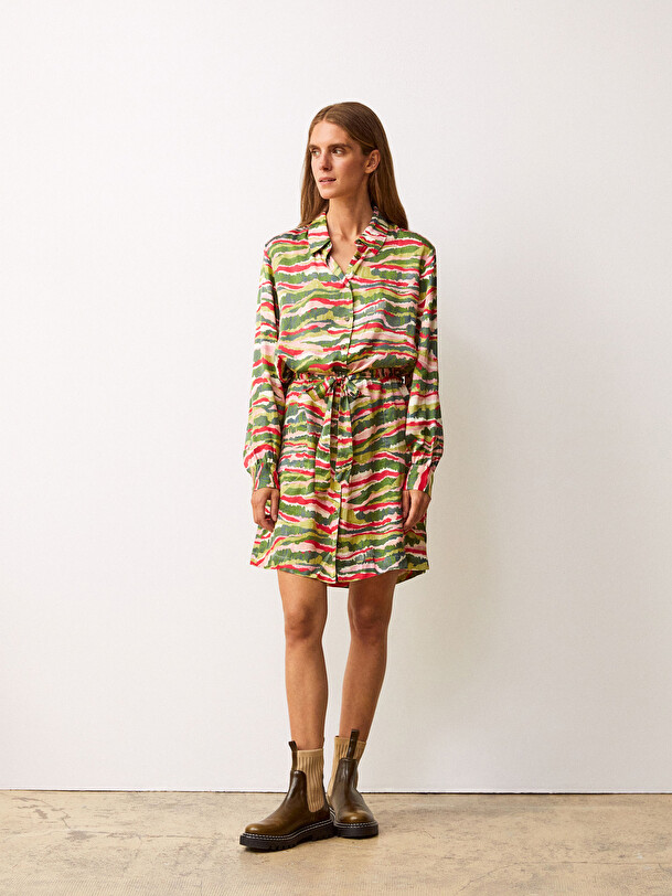 ROBE GLADYSA  Impr. panorama , Pr&ecirc;t-&agrave;-porter Bensimon