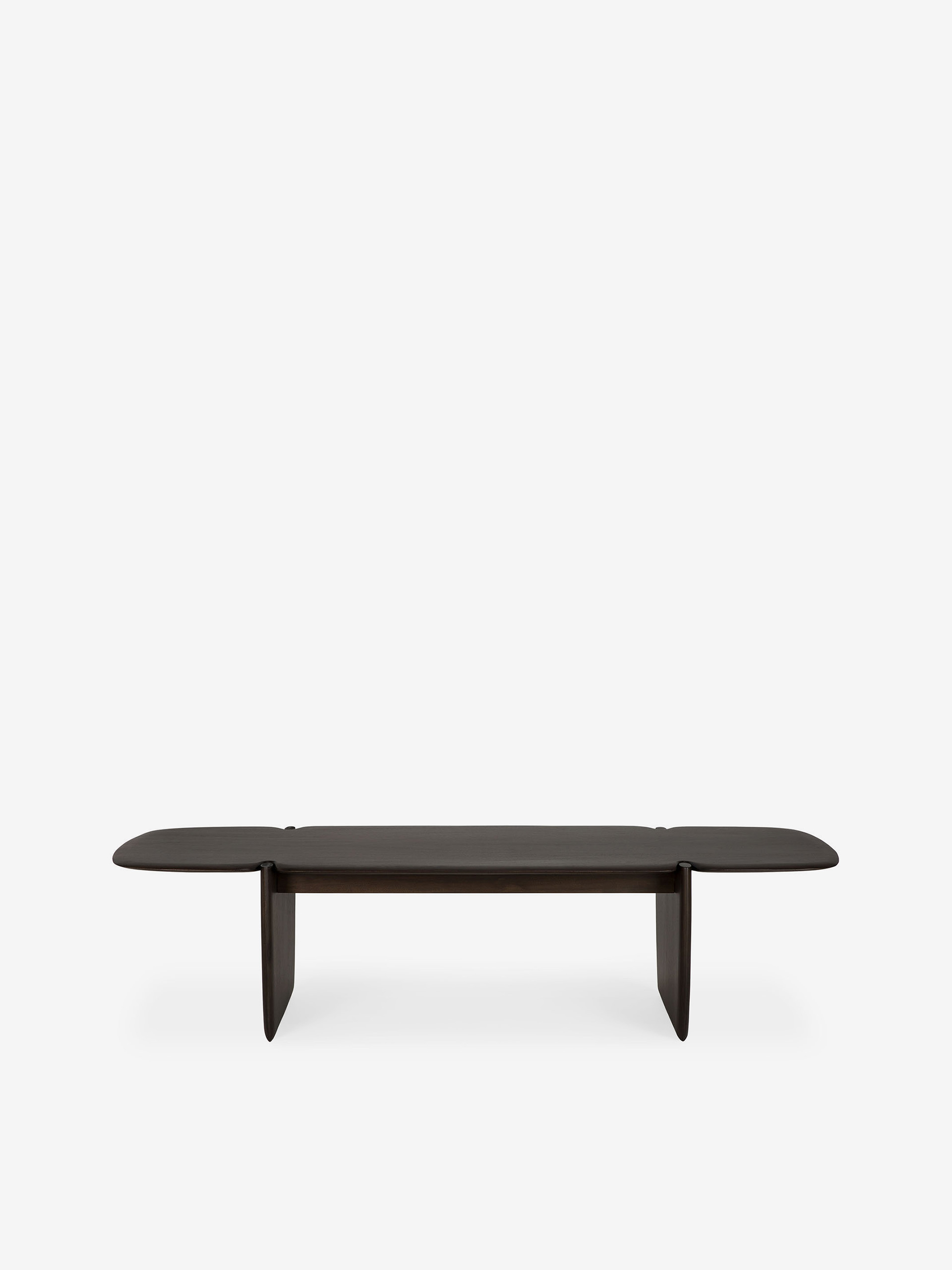 TABLE BASSE PI ALAIN VAN HAVRE - ETHNICRAFT Acajou , Maison Bensimon