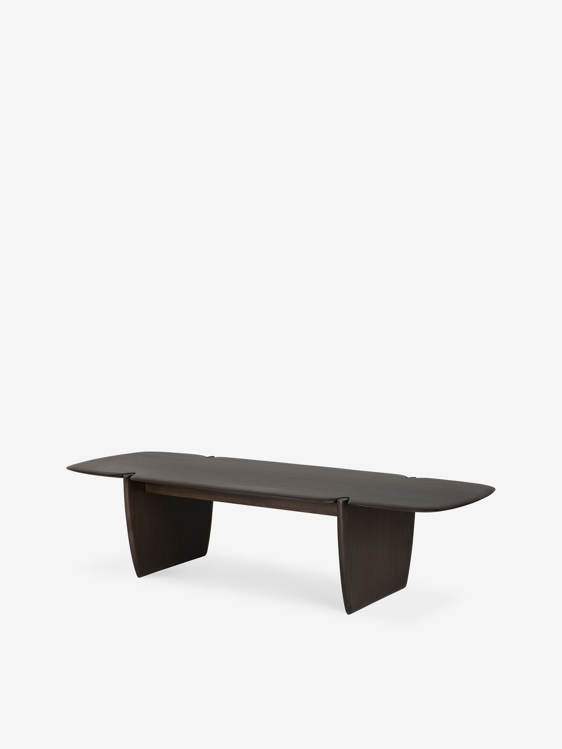 TABLE BASSE PI ALAIN VAN HAVRE - ETHNICRAFT Acajou , Maison Bensimon