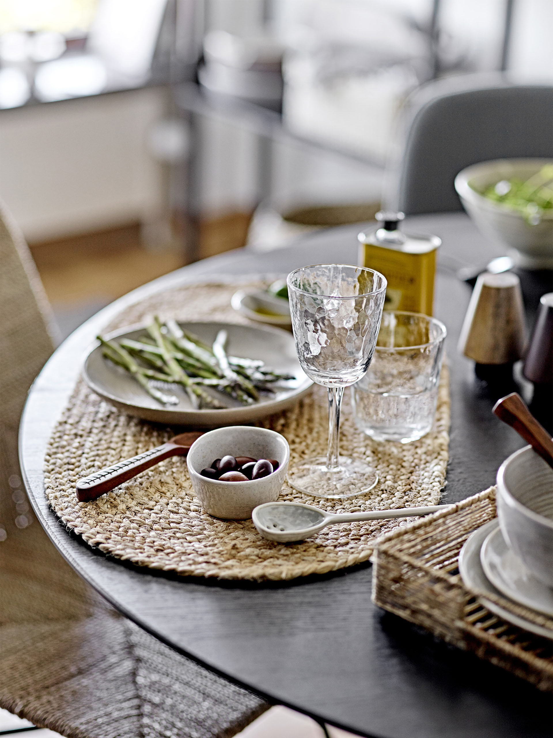 SET 4 VERRES A VIN MARTELES D8 H17 - BLOOMINGVILLE  Transparent , Maison Bensimon