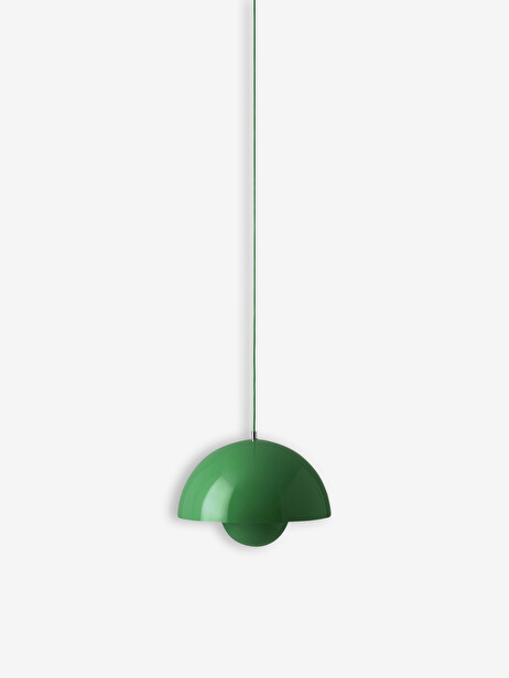 SUSPENSION FLOWERPOT VP7 VERT - &TRADITION  Vert vif , Maison Bensimon