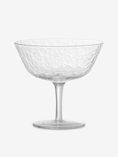 SET DE 4 COUPES A COCKTAIL MARTELEES - B...  Transparent , Maison Bensimon