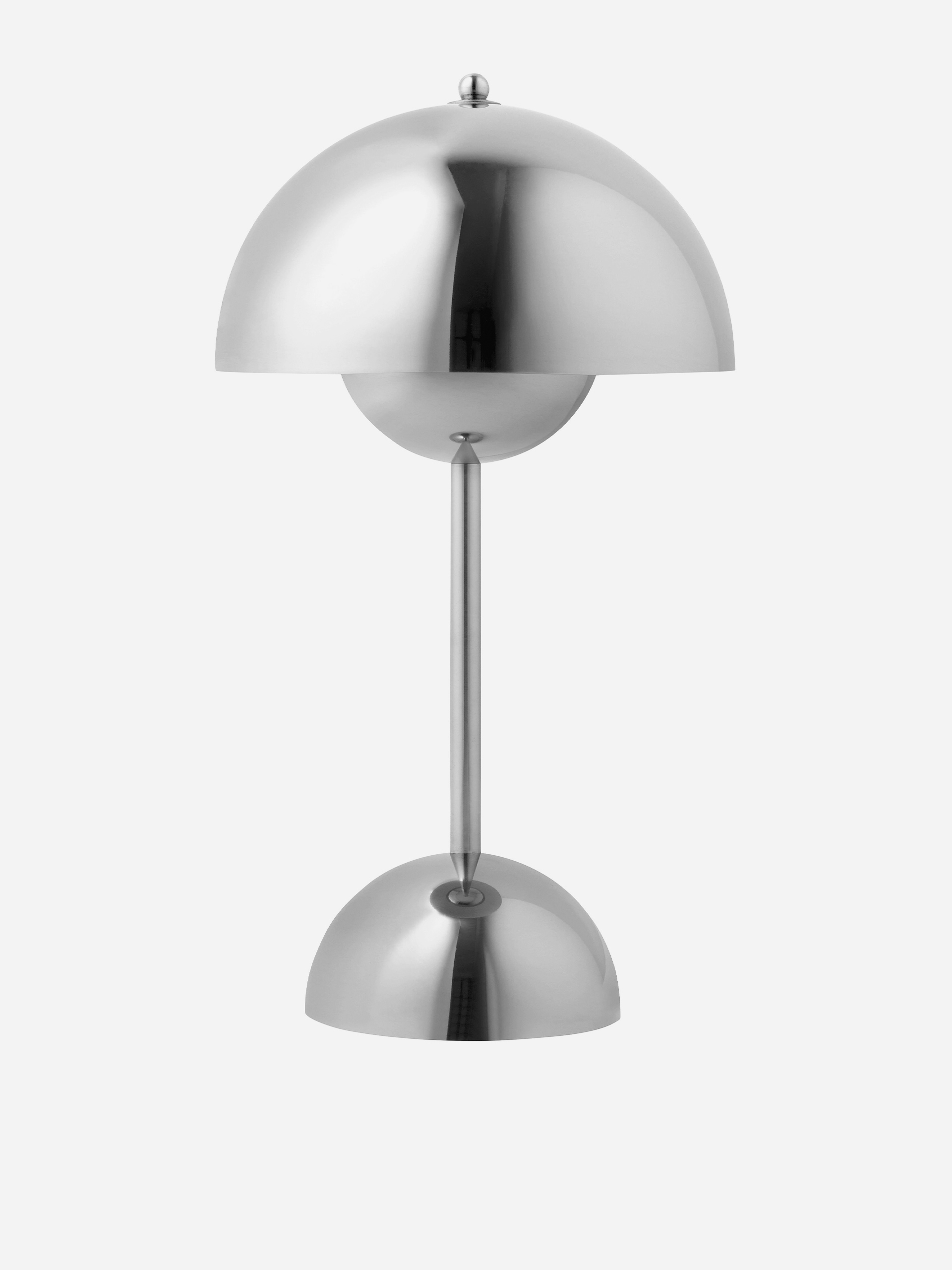 LAMPE NOMADE VP9 CHROME - &TRADITION  Chrome , Maison Bensimon