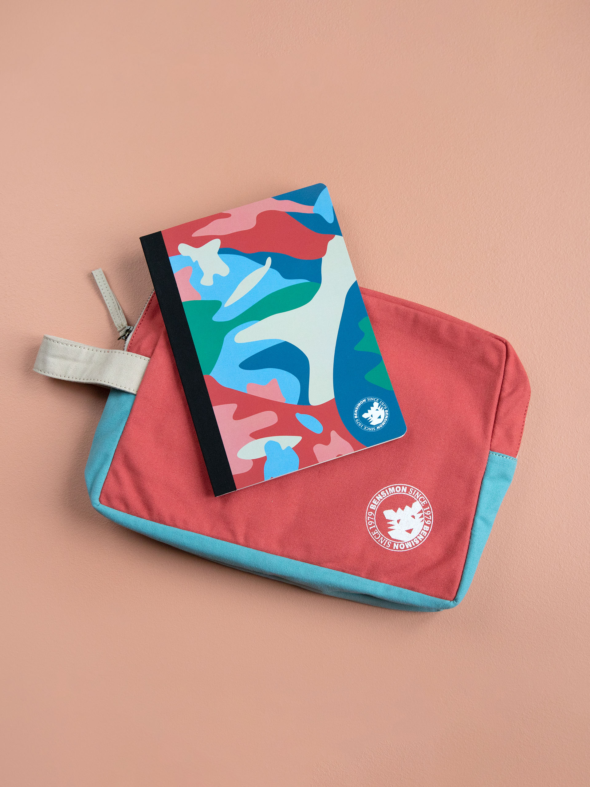 NEW UTILITARY POCKET PAPIER TIGRE  Rouge , Sacs & Bagages Bensimon
