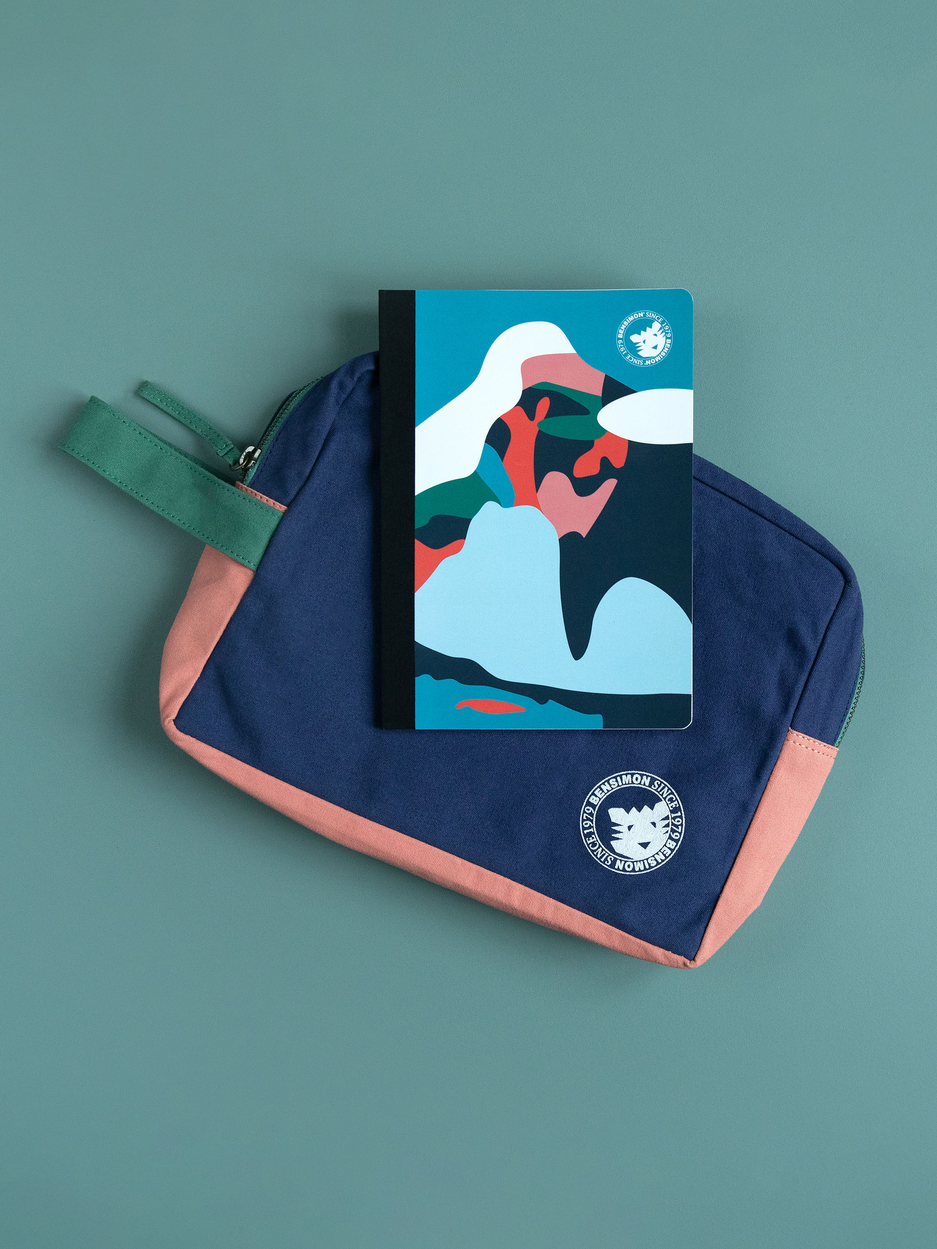 NEW UTILITARY POCKET PAPIER TIGRE Marine , Sacs & Bagages Bensimon
