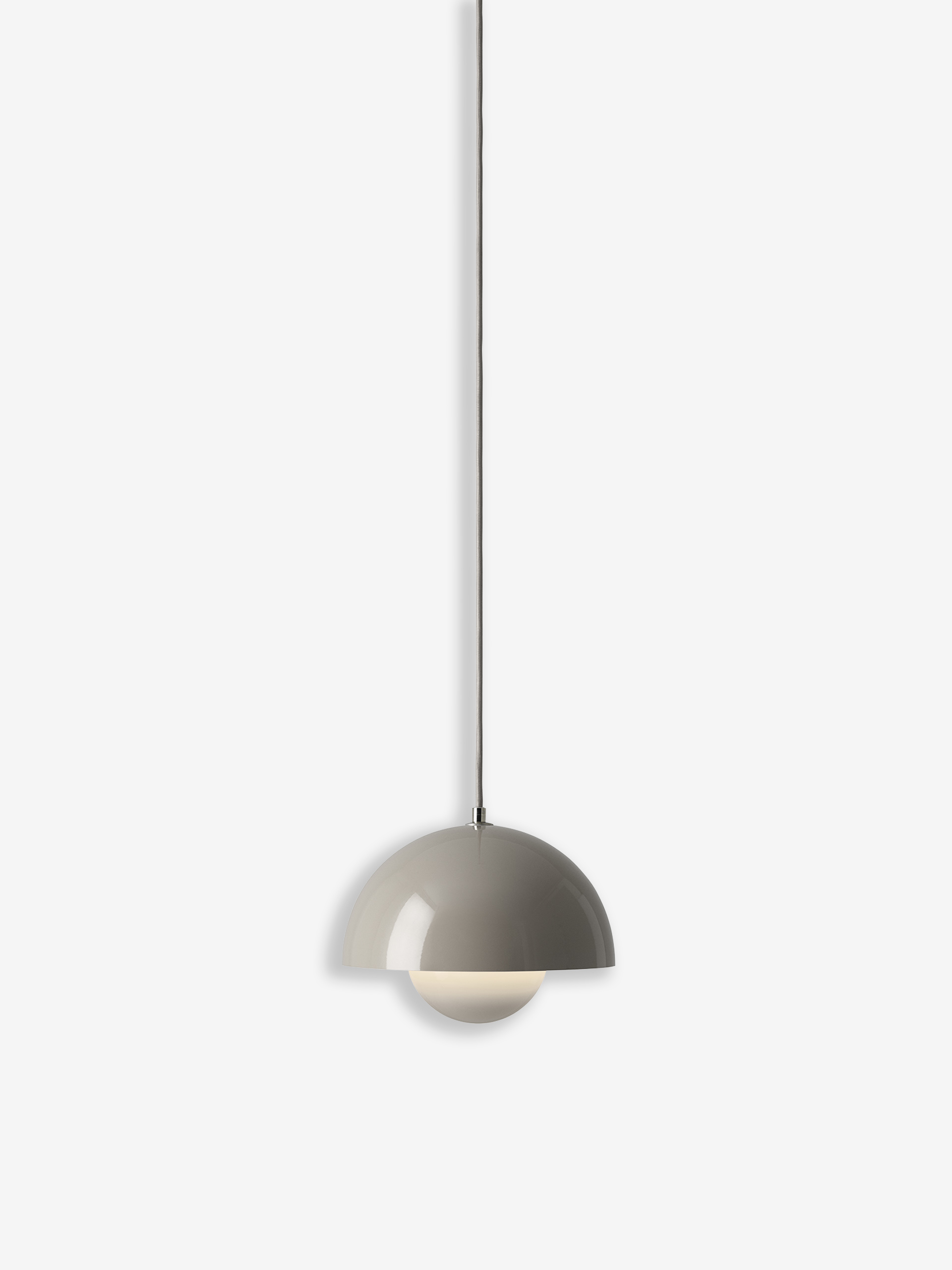 Suspension flowerpot vp1 - &Tradition Gris beige , Maison Bensimon