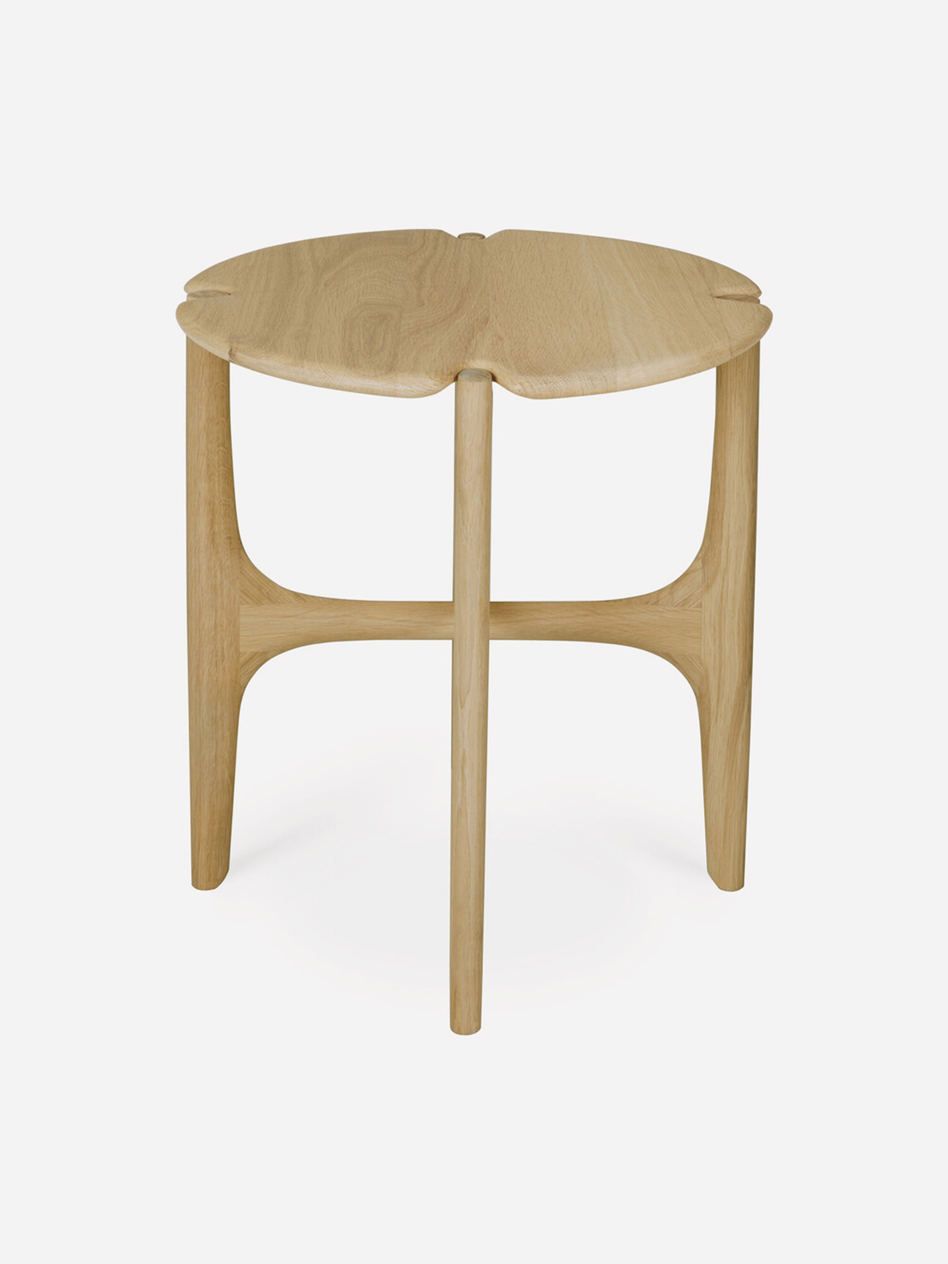 SIDE TABLE PI  - ETHNICRAFT  Acajou , Maison Bensimon