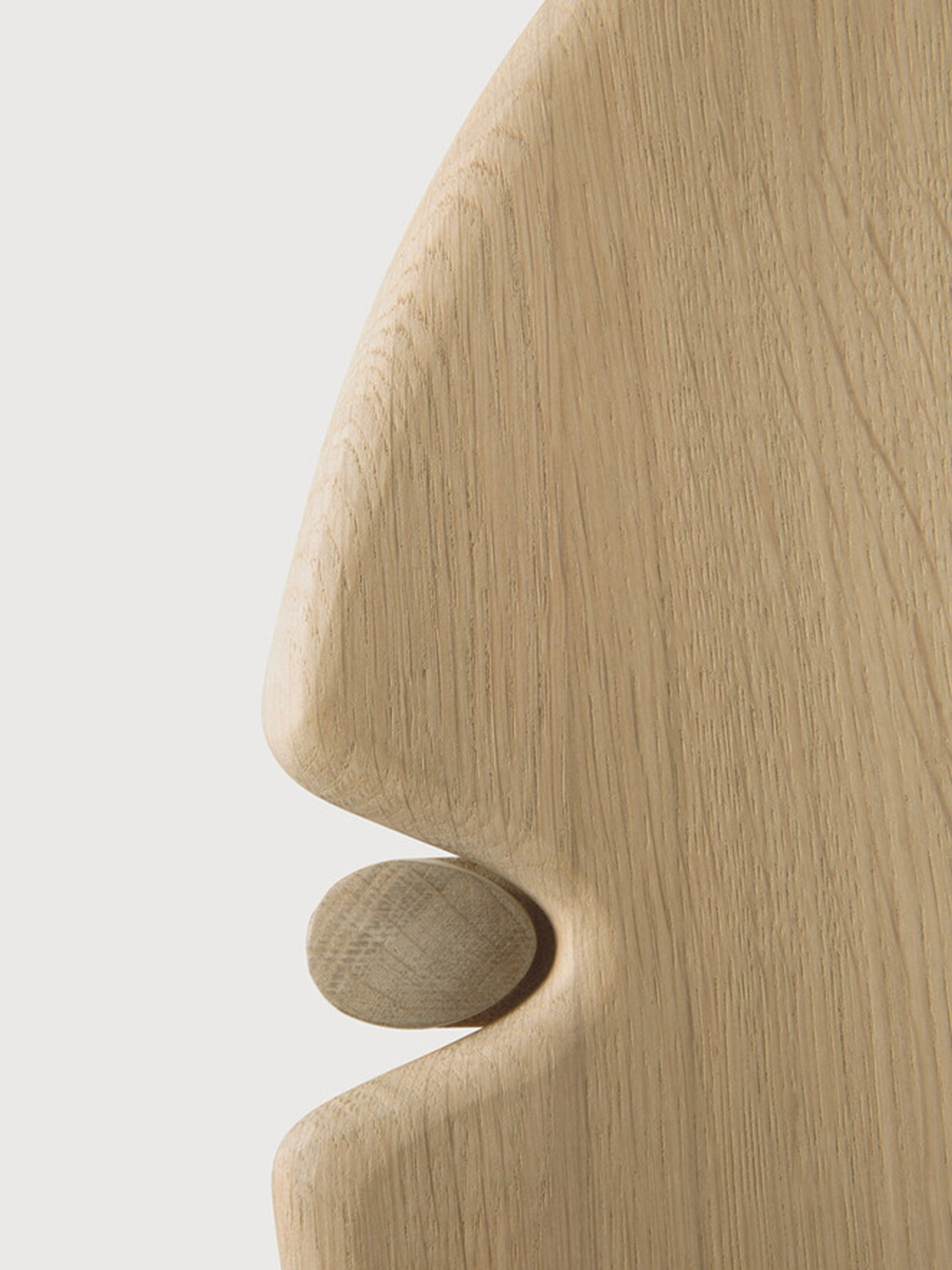 SIDE TABLE PI  - ETHNICRAFT  Acajou , Maison Bensimon