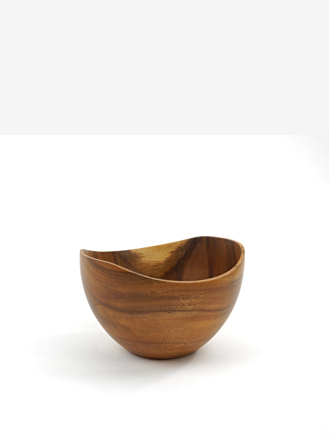 SALADIER EN ACACIA 22CM - KINTA  Naturel , Maison Bensimon