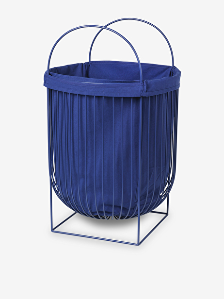 PANIER A LINGE SAC AMOVIBLE BLEU 21X30X42 - BROSTE COPENHAGEN  Bleu , Maison Bensimon