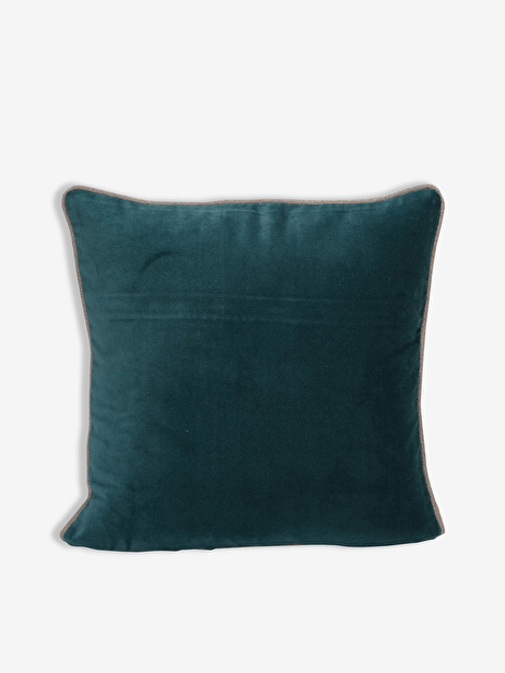 COUSSIN VELOURS UNI PEACOCK 45X45 - HARMONY  Peacok , Maison Bensimon