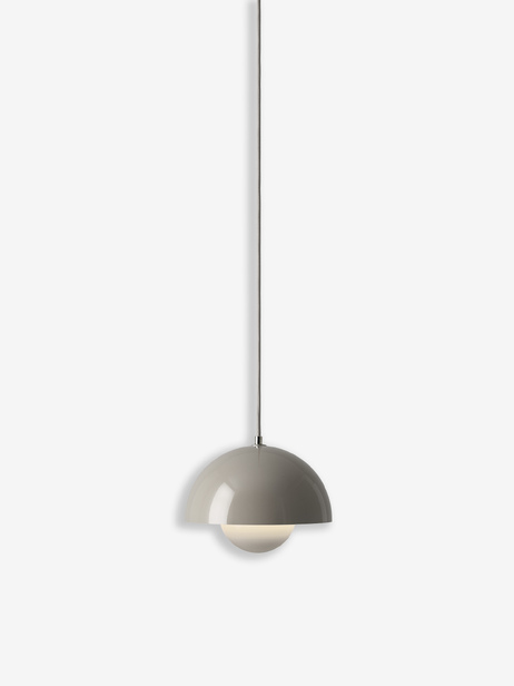 Suspension flowerpot vp1 - &Tradition  Gris beige , Maison Bensimon