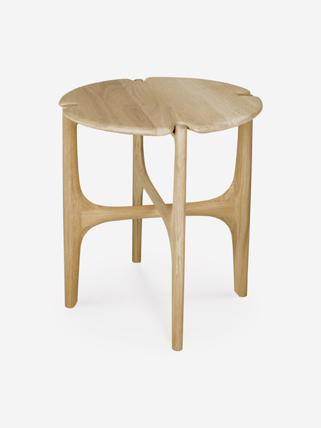 SIDE TABLE PI  - ETHNICRAFT  Acajou , Maison Bensimon