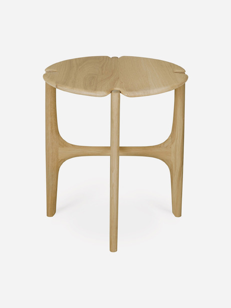 SIDE TABLE PI  - ETHNICRAFT  Acajou , Maison Bensimon
