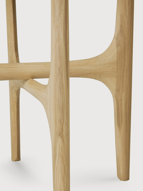 SIDE TABLE PI  - ETHNICRAFT  Acajou , Maison Bensimon