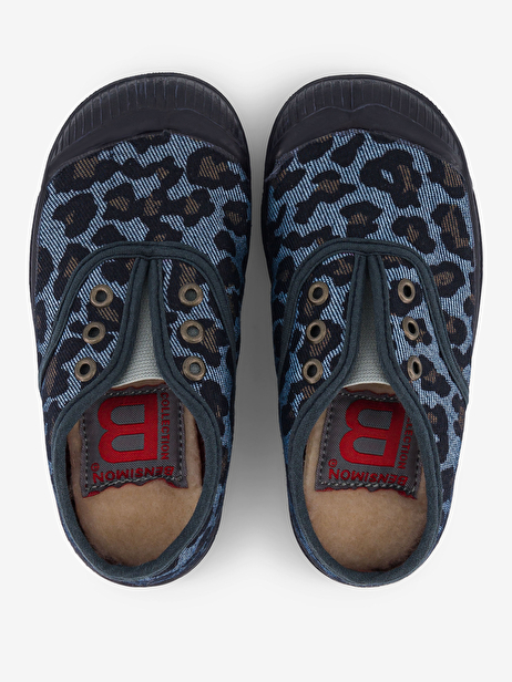 TENNIS ELLY ENFANT SHINY LEO  Denim leo , Tennis & Chaussures Bensimon