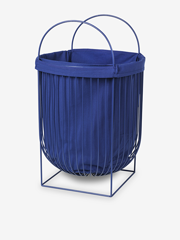 PANIER A LINGE SAC AMOVIBLE BLEU 21X30X42 - BROSTE COPENHAGEN Bleu , Maison Bensimon