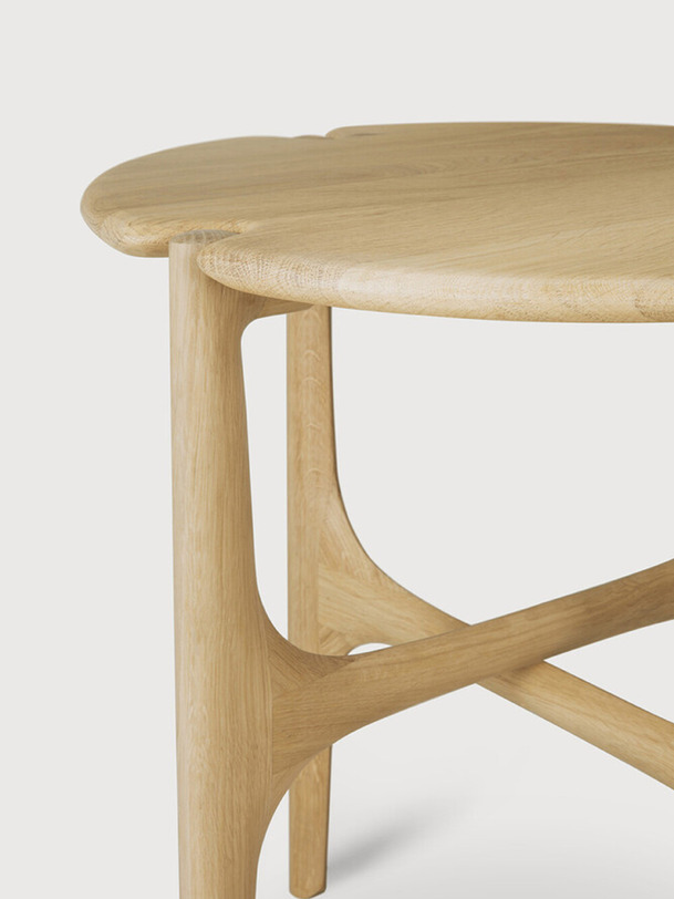 SIDE TABLE PI  - ETHNICRAFT  Acajou , Maison Bensimon