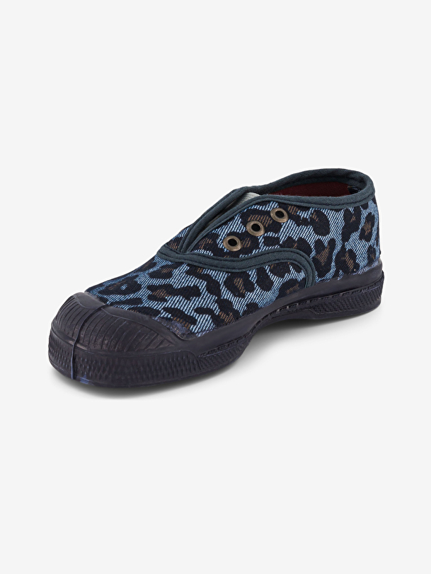 TENNIS ELLY ENFANT SHINY LEO  Denim leo , Tennis & Chaussures Bensimon