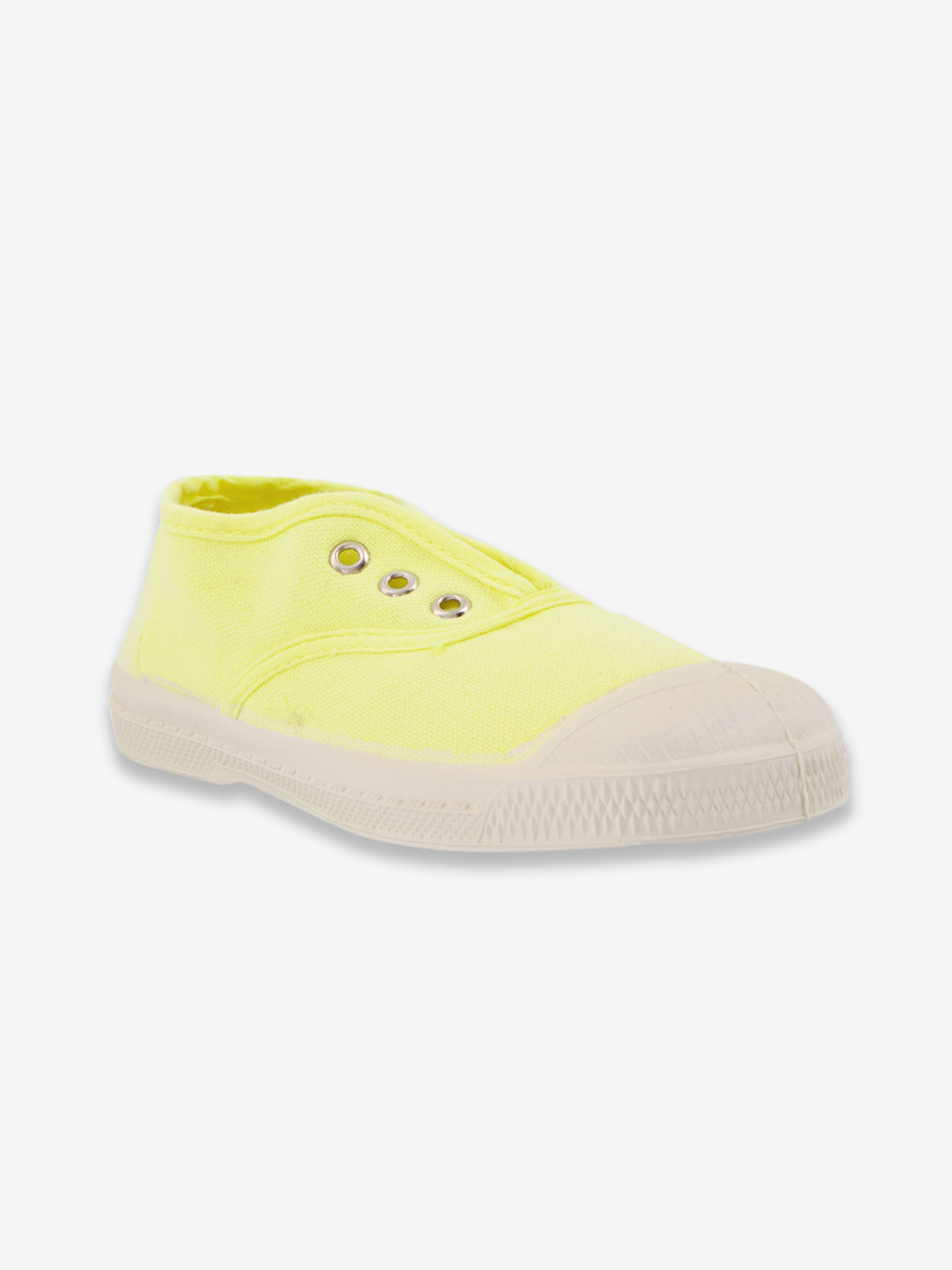 TENNIS ELLY ENFANT  Citron , Tennis & Chaussures Bensimon