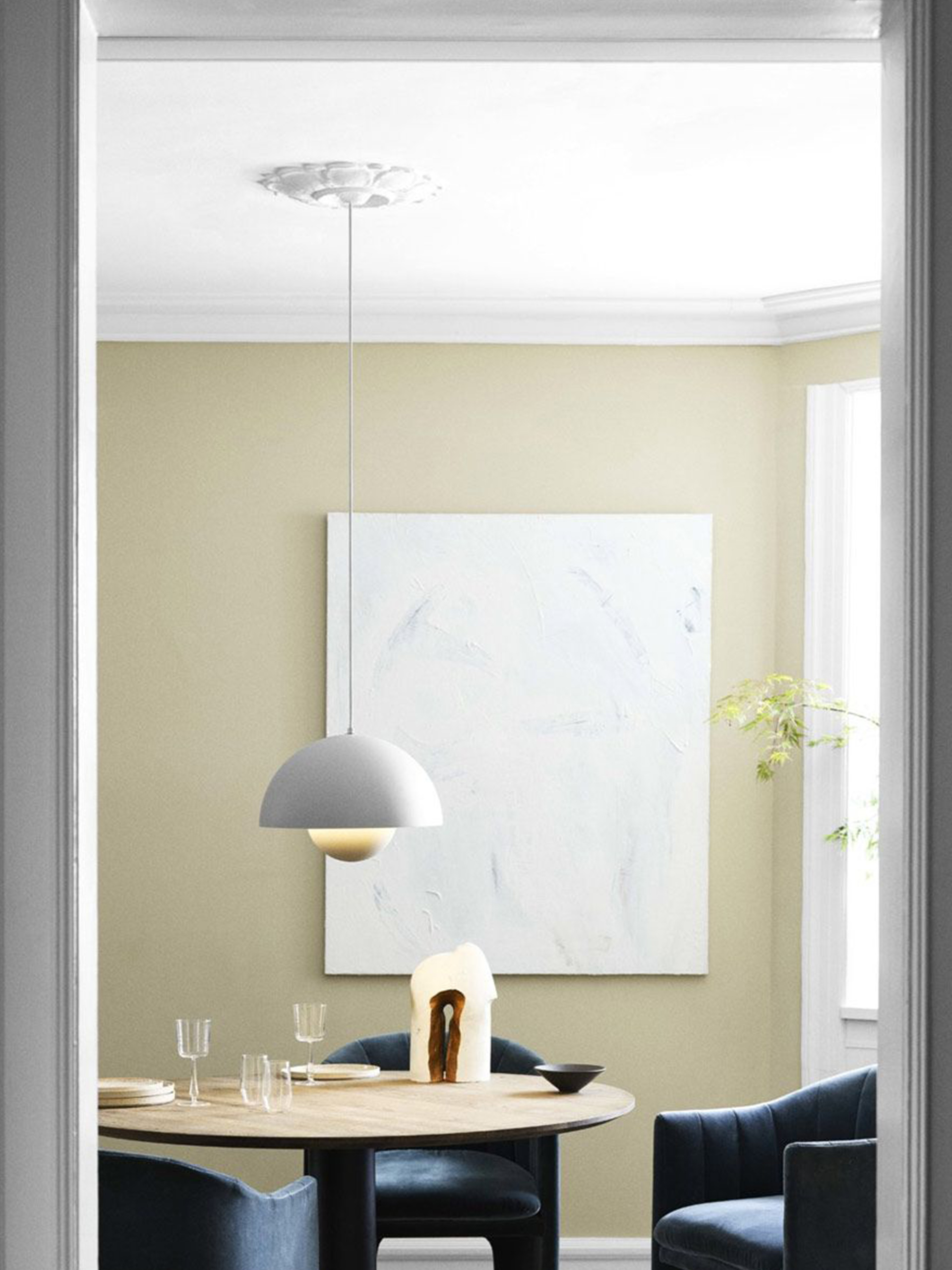 SUSPENSION FLOWERPOT VP7 - &TRADITION  Blanc , Maison Bensimon