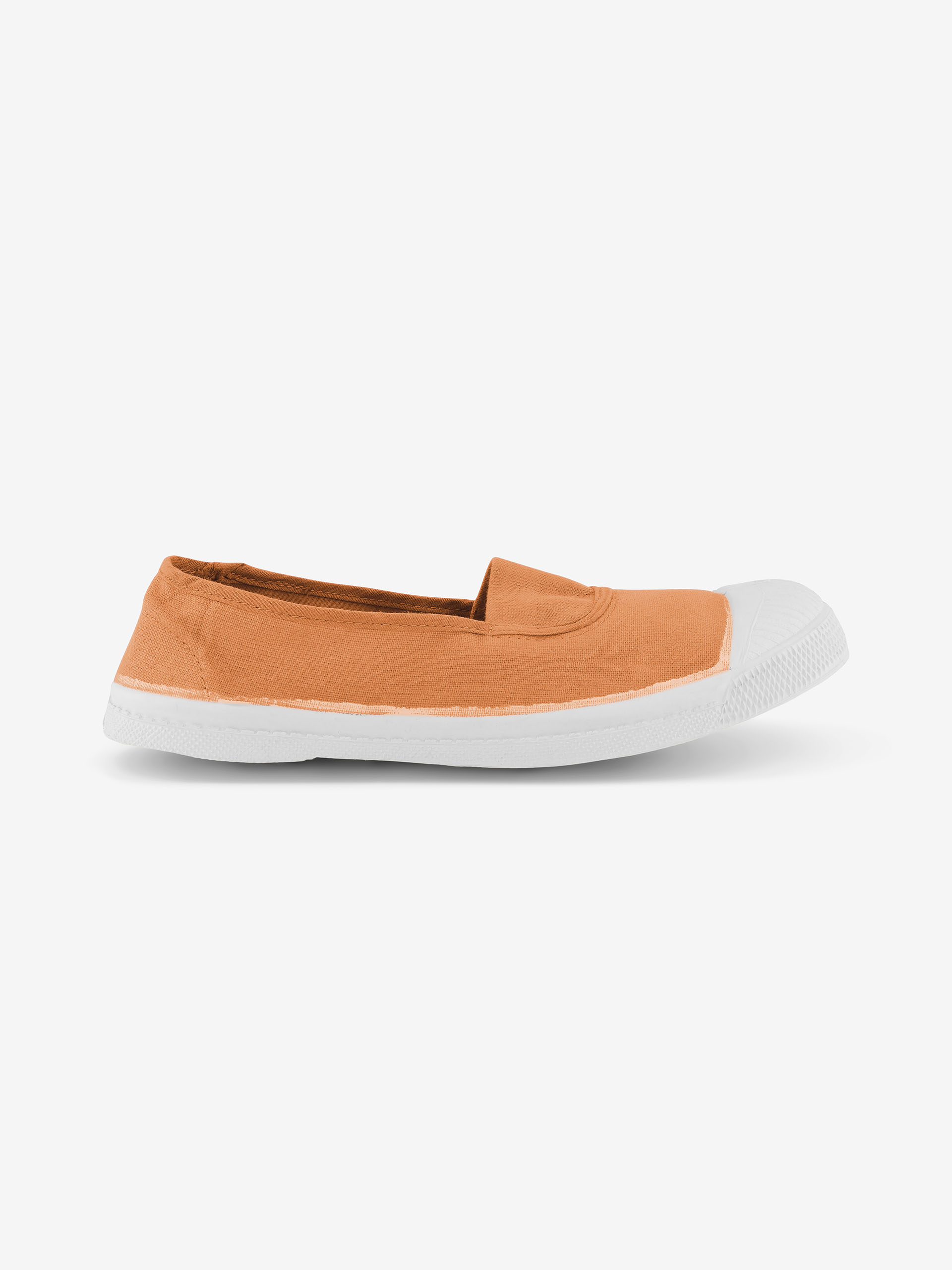TENNIS ELASTIQUE FEMME  Corail , Tennis & Chaussures Bensimon
