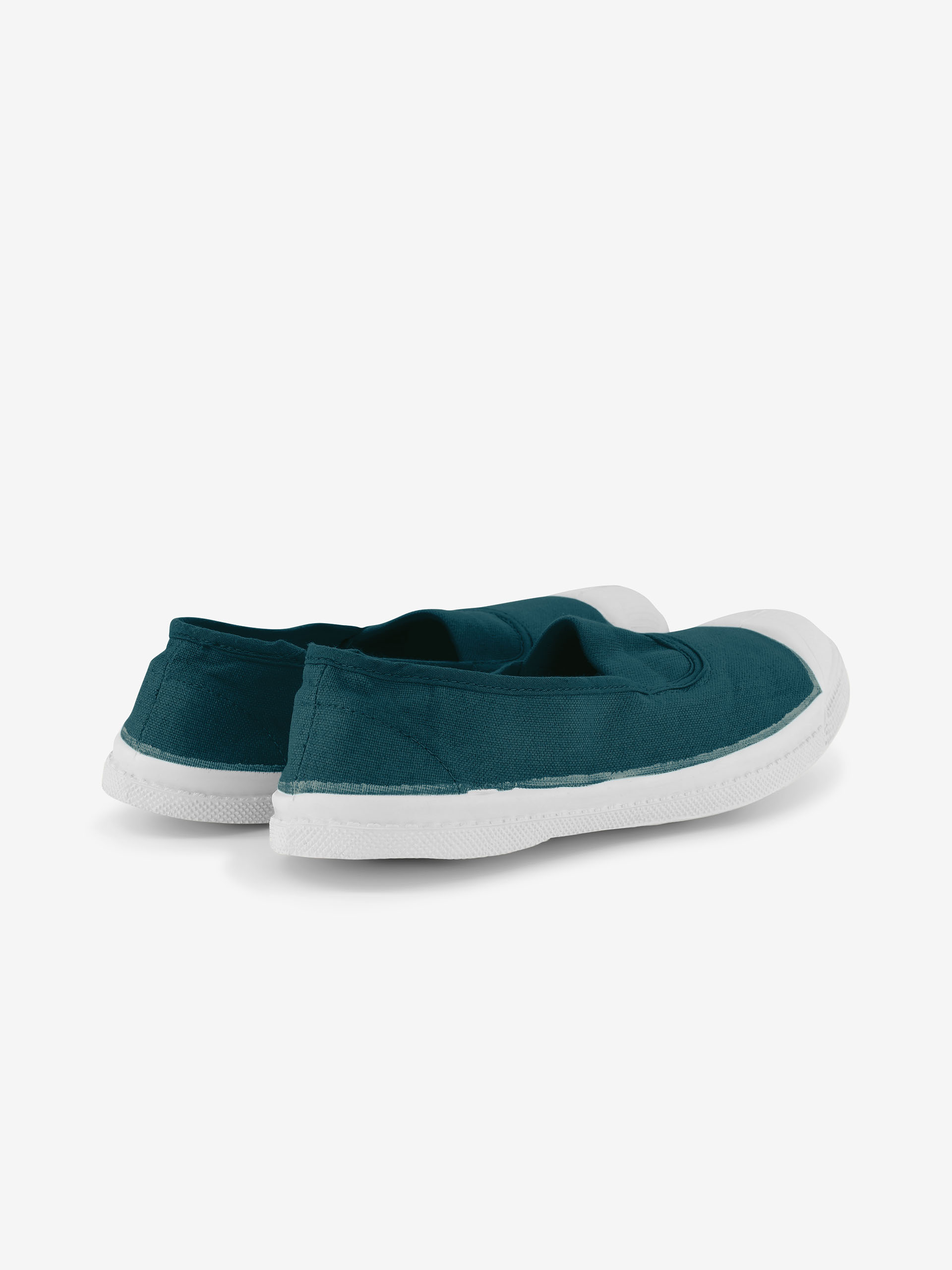 TENNIS ELASTIQUE FEMME  Paon , Tennis & Chaussures Bensimon