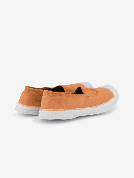 TENNIS ELASTIQUE FEMME  Corail , Tennis & Chaussures Bensimon