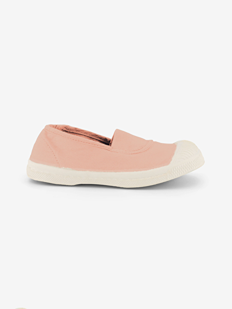 TENNIS ELASTIQUE ENFANT  Rose , Tennis & Chaussures Bensimon