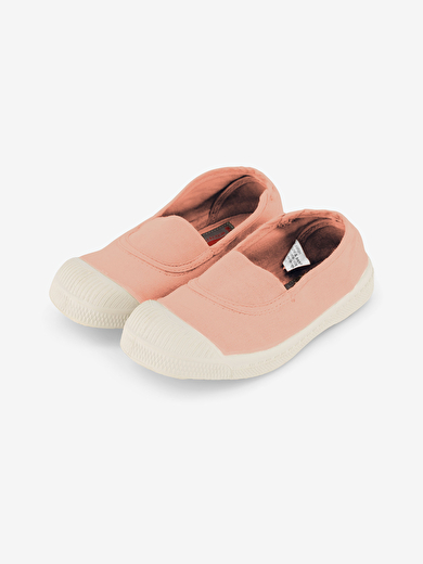 TENNIS ELASTIQUE ENFANT  Rose , Tennis & Chaussures Bensimon